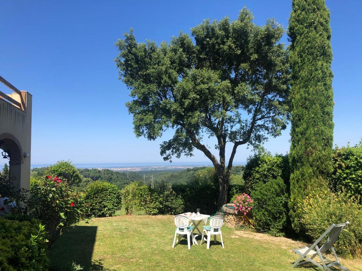 Podere Morena With Sea View, Private Garden, By Toscanatour Luca Guardistallo Dış mekan fotoğraf